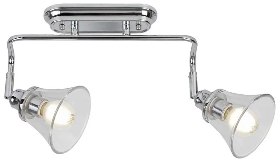 Rabalux 3208 - Faretto da bagno ANTOINE 2xE14/40W/230V IP44