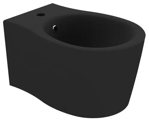 Bidet sospeso soft nero opaco OLYMPIA CERAMICA