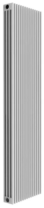 Radiatore acqua calda Comby in acciaio 4 colonne, 15 elementi, interasse 1735 mm, bianco