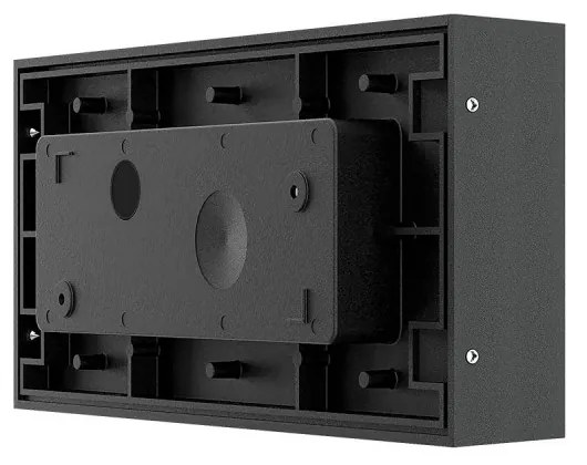 Applique Slim Design IP65 - E27 Nera Colore del corpo Nero
