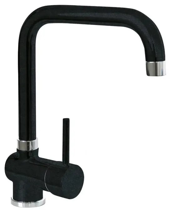 Rubinetto da cucina fisso a u Aquatime antracite spazzolato SCHOCK