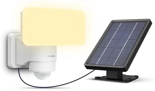 Philips - Applique a LED solare con sensore TYLUS LED/6W/3,7V 3000K IP44