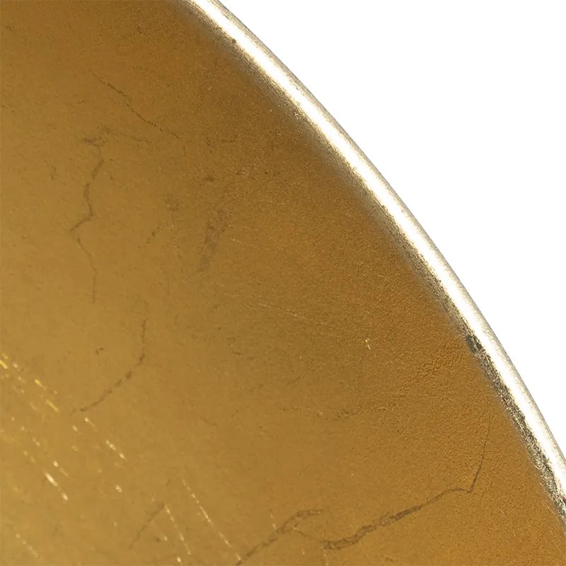Lampada da tavolo nera con oro 63,3 cm treppiede regolabile - Magnax