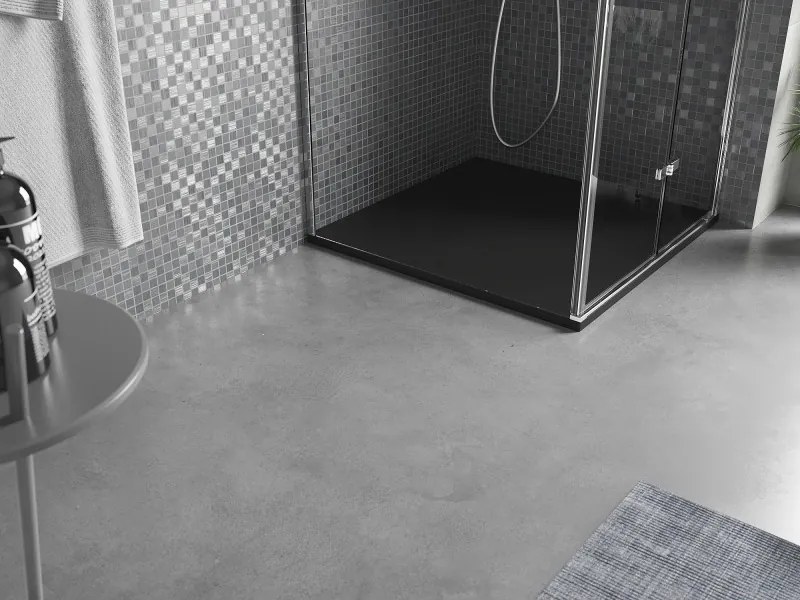 Mexen Bert piatto doccia quadrato SMC 90 x 90 cm, nero - 4K709090
