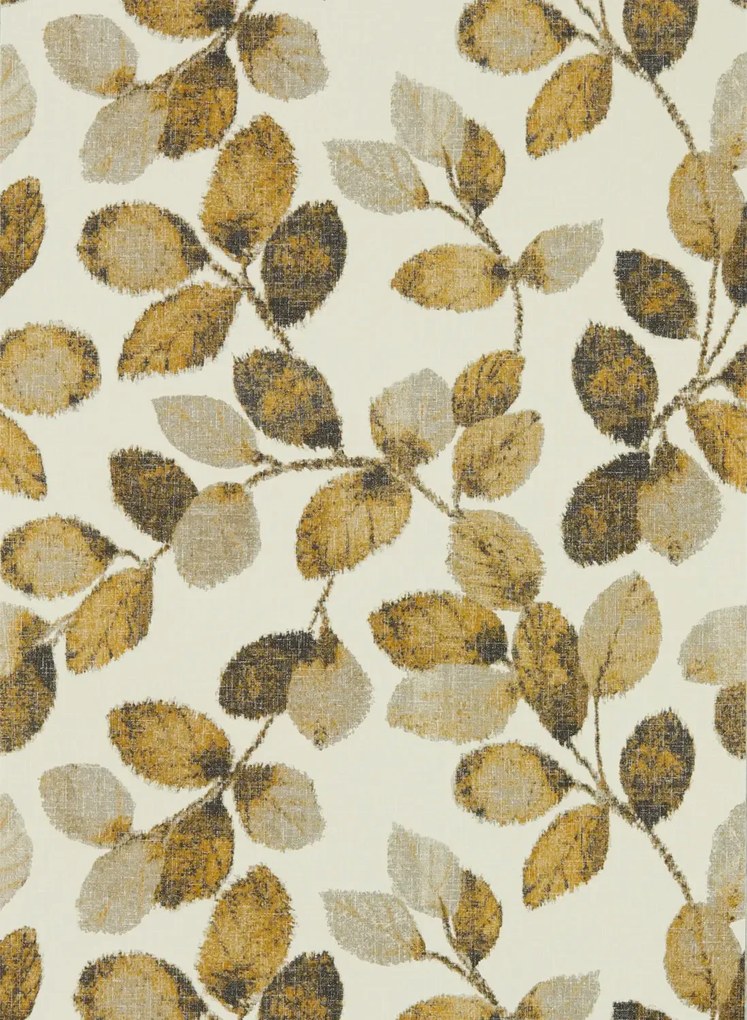 Clarke & Clarke Carta da parati Northia - Pewter Gold