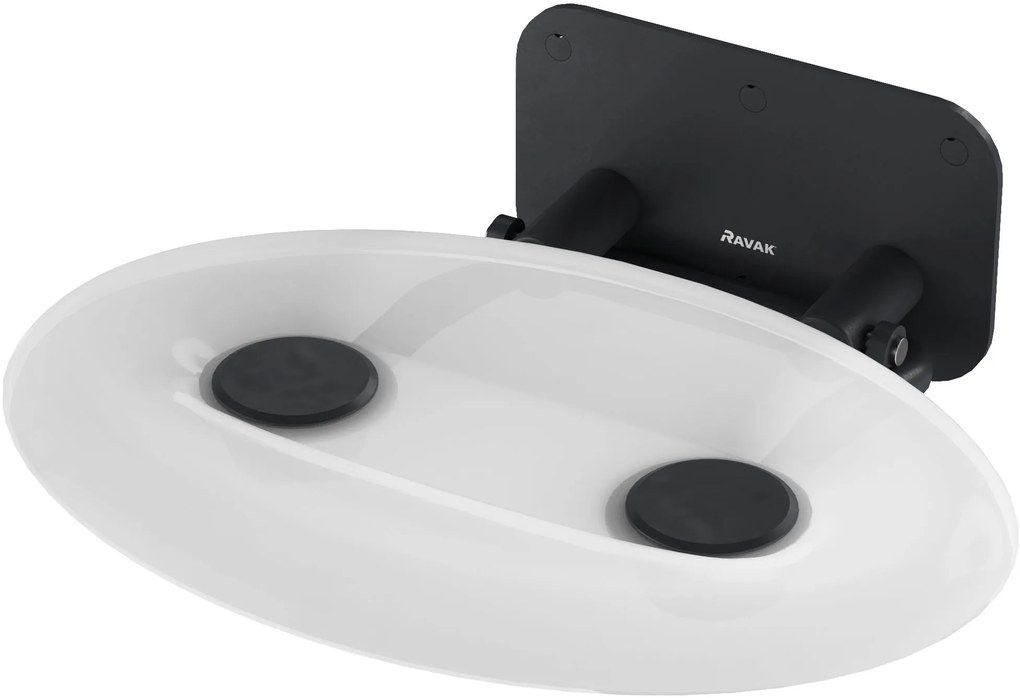 Ravak OVO P II sedile per doccia nero B8F0000056