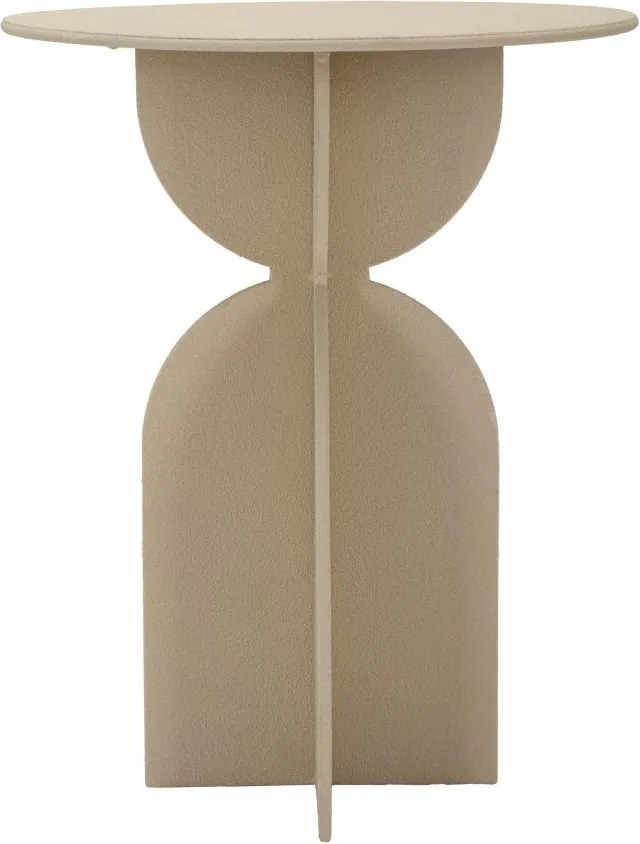 Tavolino rotondo in metallo ø 45 cm Dune – Mauro Ferretti