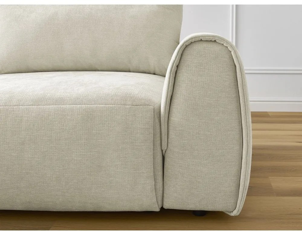 Divano angolare beige Aden – Bobochic Paris