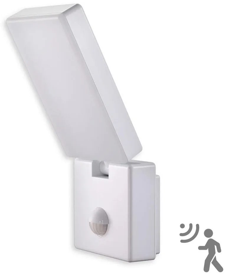 Top Light Faro B PIR - Riflettore LED con sensore FARO LED/15W/230V IP65 bianco