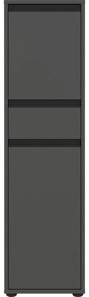 Mobile bagno alto e stretto color antracite 33x121 cm Lemont - Germania
