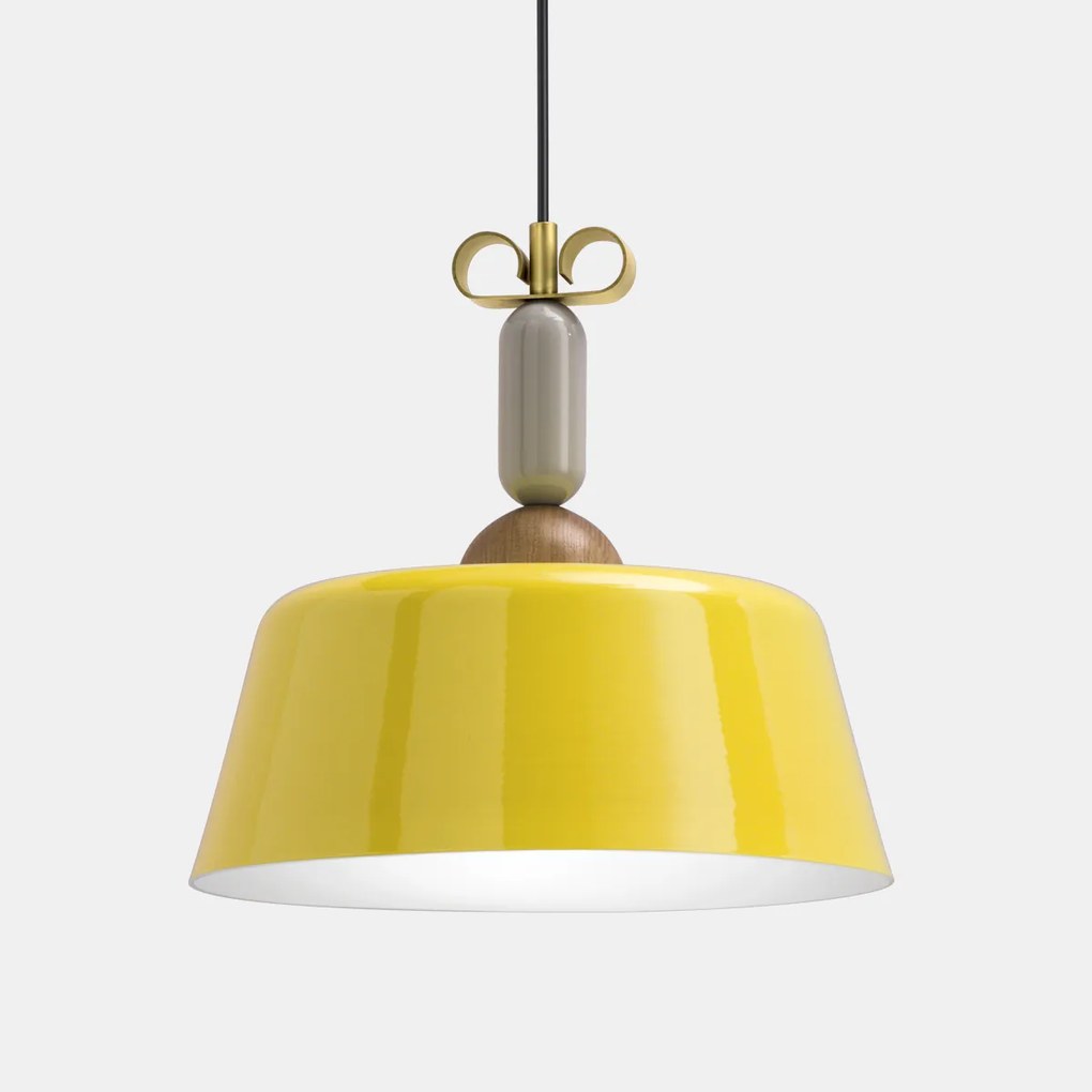 Il Fanale - BonTon- 1-light pendant lamp  N3 Giallo Ottone