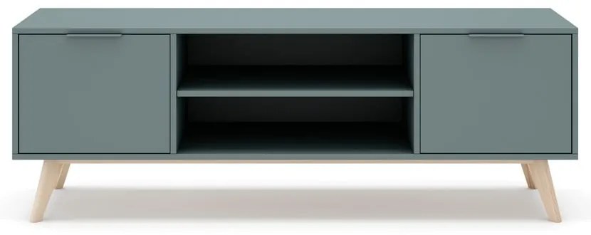 Mobile TV verde polveroso 140x53x40 cm Pisco – Marckeric