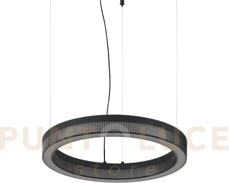 Crown lampadario sospeso a led effetto cristallo 3000k 21w  2050 lm...