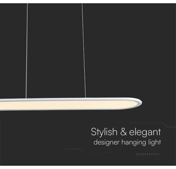 Lampadario LED a sospensione con filo LED/24W/230V 4000K bianco