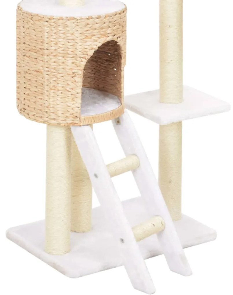 Albero per gatti con tiragraffi in sisal seagrass