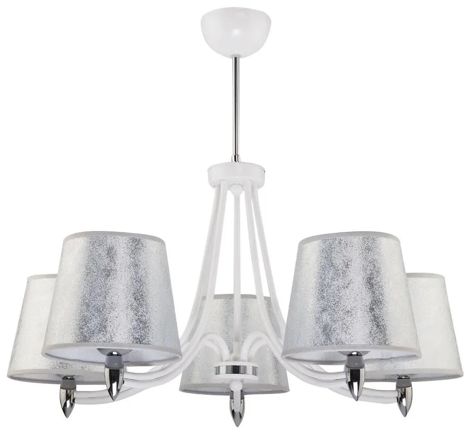 Jupiter 1513 - OR 5 bi - Lampadario a sospensione con supporto rigido OSKAR 5xE27/60W