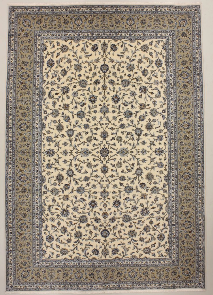 Kashan Tappeto 360x250 (Iran) Annodato A Mano