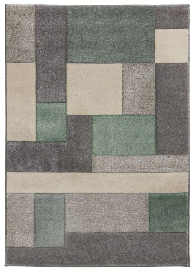 Tappeto verde/grigio 120x170 cm Cosmos - Flair Rugs