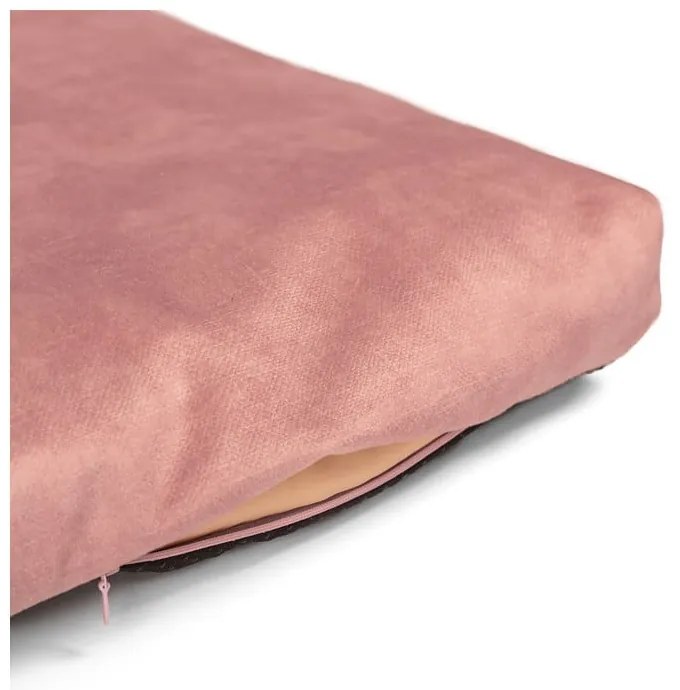Materasso rosa per cani in ecopelle 90x110 cm SoftPET Eco XXL - Rexproduct