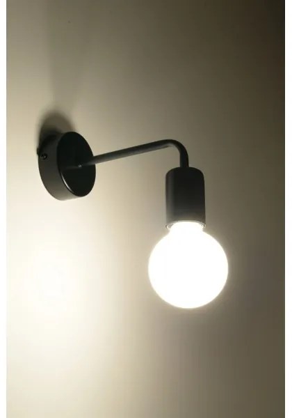 Applique DUOMO 1xE27/60W/230V nero