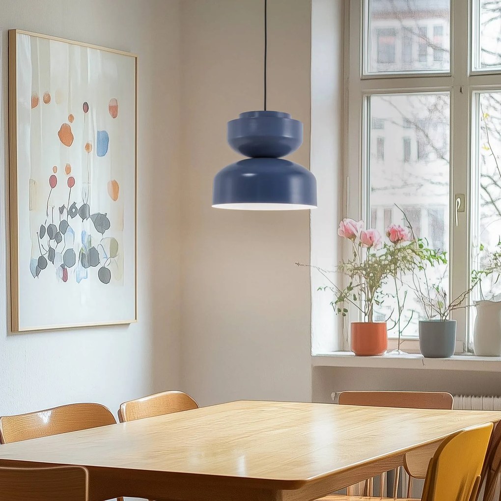 Lampada a sospensione Dalia ALDEX, dimmerabile, Blu, Soggiorno / Sala da pranzo, Metallo, Moderno, Lampada a sospensione
