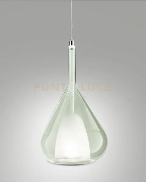 Edison 3481-50-140 vetro verde completo di cavo x kit luci senza ba...