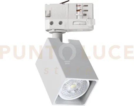 Dynamite spot per binario link 3-phase 1 luce attacco gu10 bianco q...