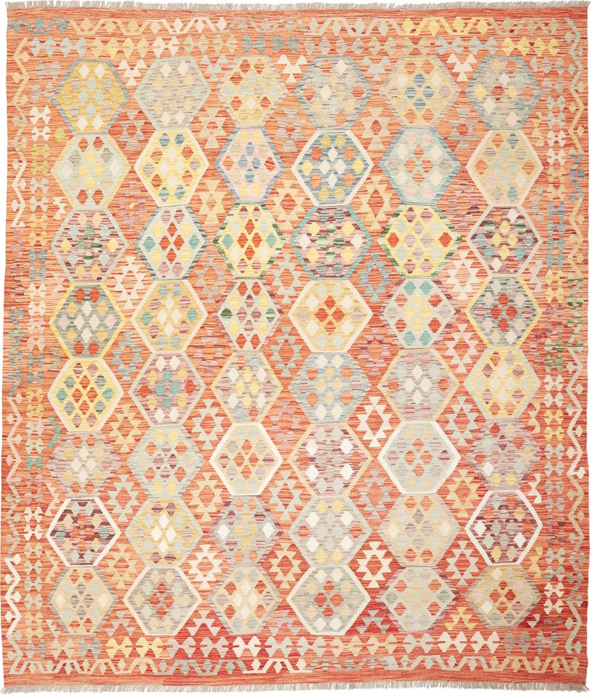 Kilim Tappeto orientale 290 x 250 (Afghanistan) Tessuto A Mano