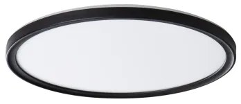 Kanlux 31513 - plafoniera LED AZPO LED/11,8W/230V Ø 22,5 cm IP54 nera