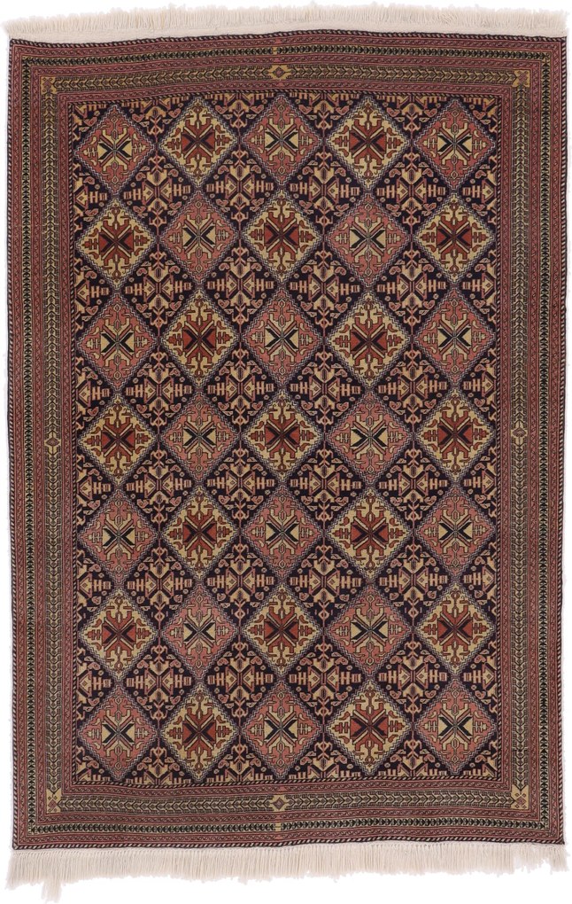 Tabriz Tappeto persiano 130x180 (Iran) Annodato A Mano