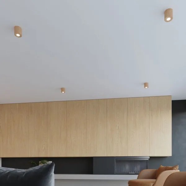 Sollux SL.0492 - Faretto ORBIS 1xGU10/10W/230V legno