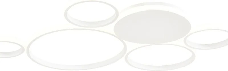 Plafoniera LED REIKA bianco IP20 cct da bianco caldo al bianco neutro, 5400 lumen