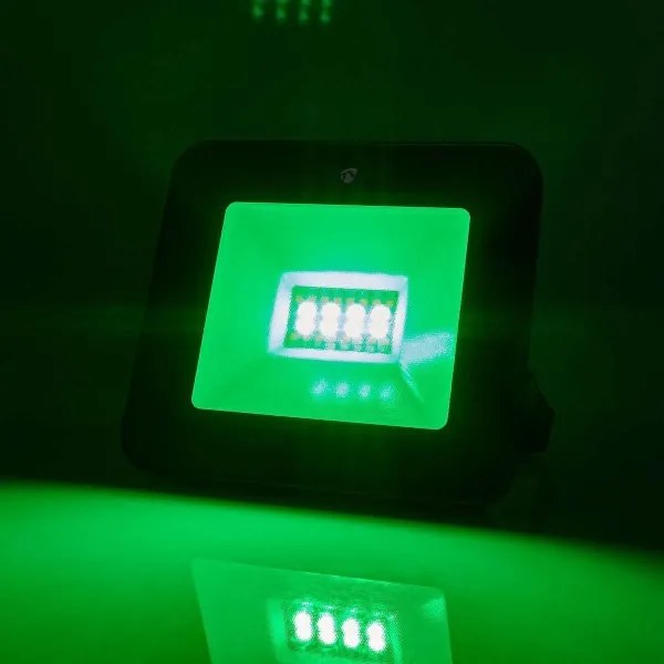 Nedis WIFILOFC20FBK-LED Proiettore LED RGBW SmartLife/20W/230V Wi-Fi IP65