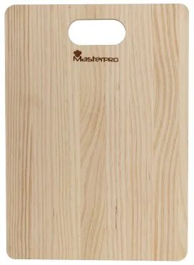 Tagliere Masterpro Naturale 35 x 25 x 3 cm Legno di pino 35 cm