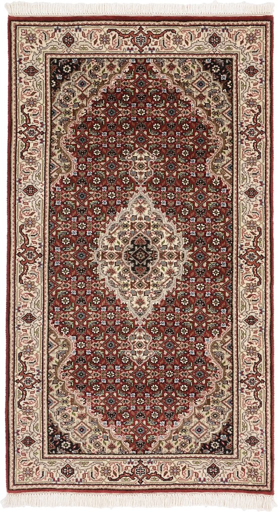 Tabriz Tappeto 90 x 160 (Indian) Annodato A Mano