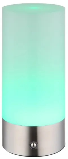 Globo 21040RGB - Lampada da tavolo LED RGB touch ricaricabile LEX 1,8W/5V 1500mA