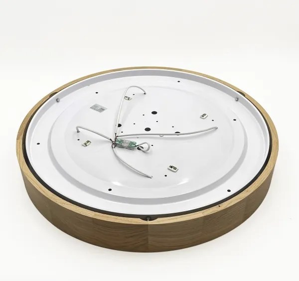 Brilagi - Plafoniera LED CARVALHO 4xE27/60W/230V rovere Ø 57,5 cm