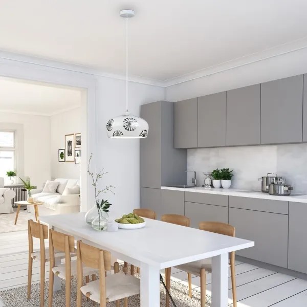 Rabalux 6049 - Lampada a sospensione su cavo GINGER 1xE27/60W/230V