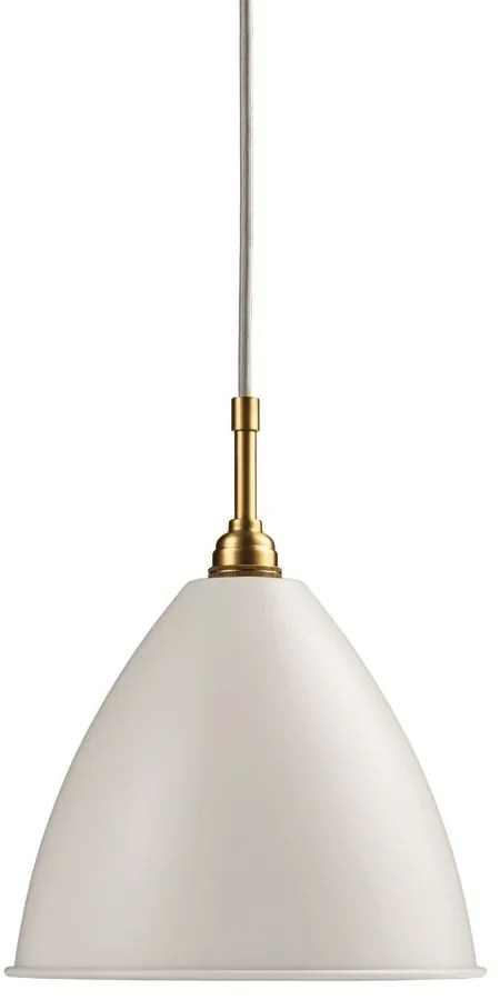 GUBI - Bestlite BL9 Lampada a Sospensione Ø21 Ottone/Bianco Opaco GUBI