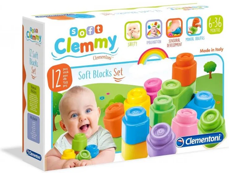 Soft Clemmy – confezione 12 mattoncini