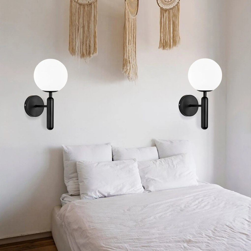 Lampada da parete G097-1W BLACK