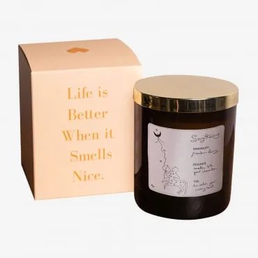 Candela Aromatica (200 Gr) Zodiac Collection Bianco & Sagittarius - Sklum