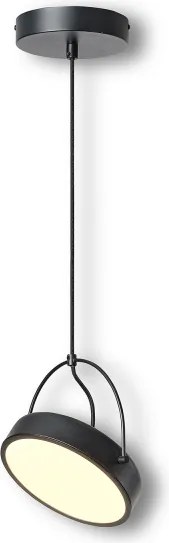 Osram - Lampadario LED a sospensione su cavo DECOR PUCK LED/12W/230V CRI 90 nero