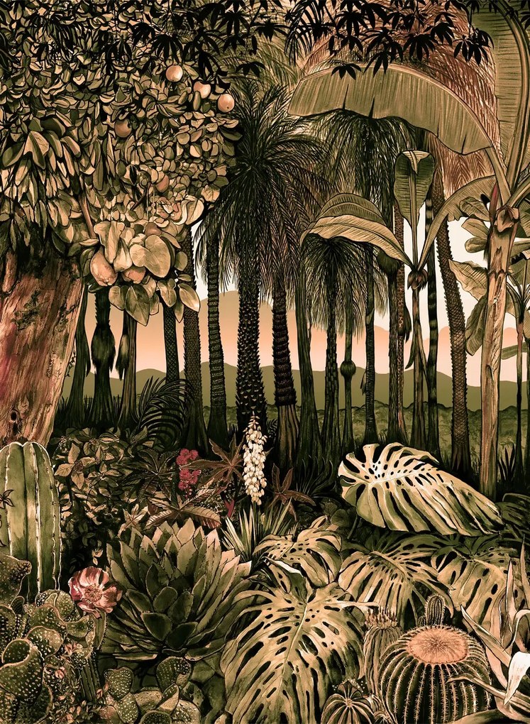Coordonne Carta da parati panoramica Botanico - 8000049N