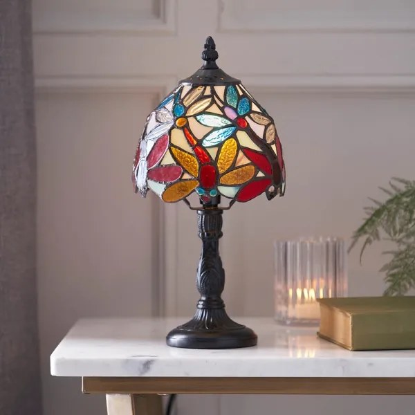 Endon 64246 - Lampada da tavolo Tiffany LORETTE 1xE14/40W/230V Ø 15 cm