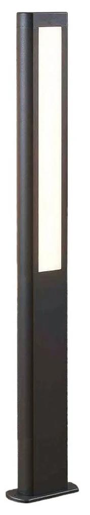 Lucande Lampioncino a LED Mhairi grigio scuro, 100 cm