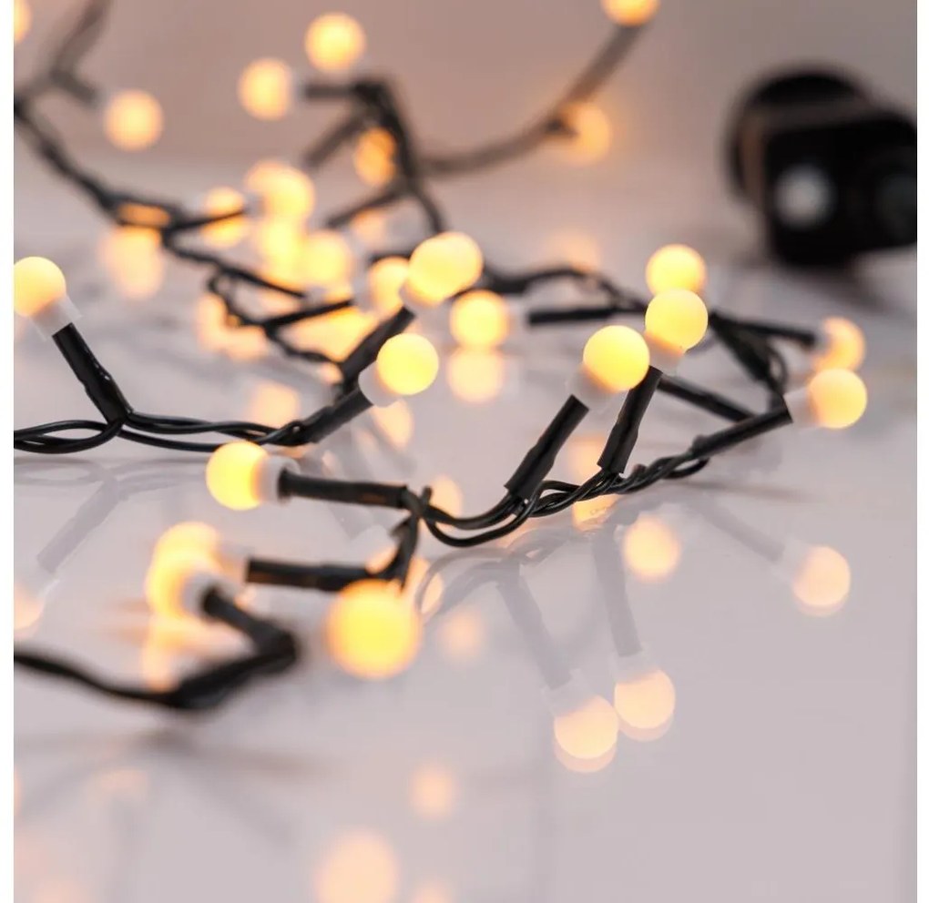 Catena luminosa natalizia LED da esterno LINE 500xLED 3m IP44 bianco caldo