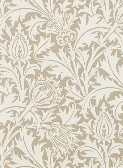 Morris & Co. Tapete Pure Thistle - Gilver