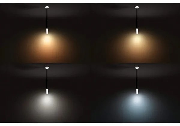 Philips 43006/31/P6 - Lampadario a sospensione LED dimmerabile Hue DEVOTE 1xE27/9,5W/230V