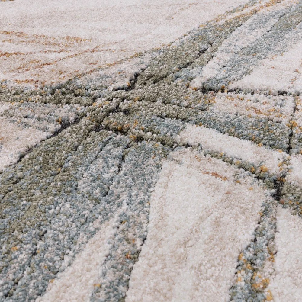 Tappeto blu e crema 160x230 cm Mirage Illusion - Asiatic Carpets